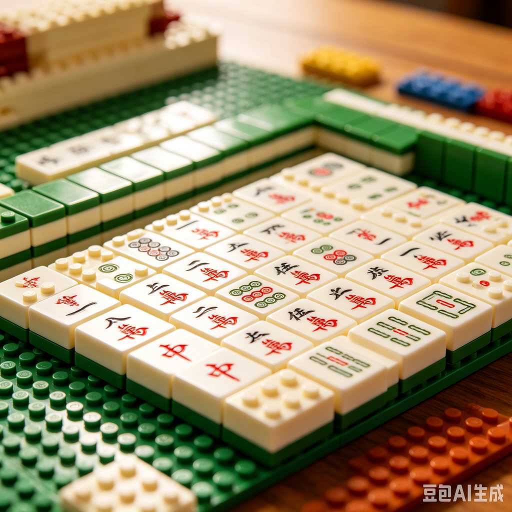 colorful mahjong score chips