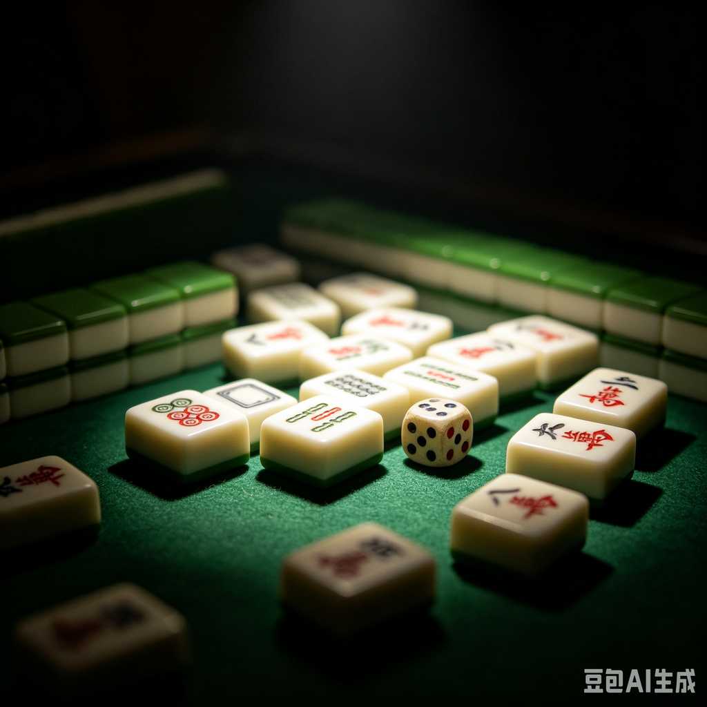 hand painted mahjong tiles