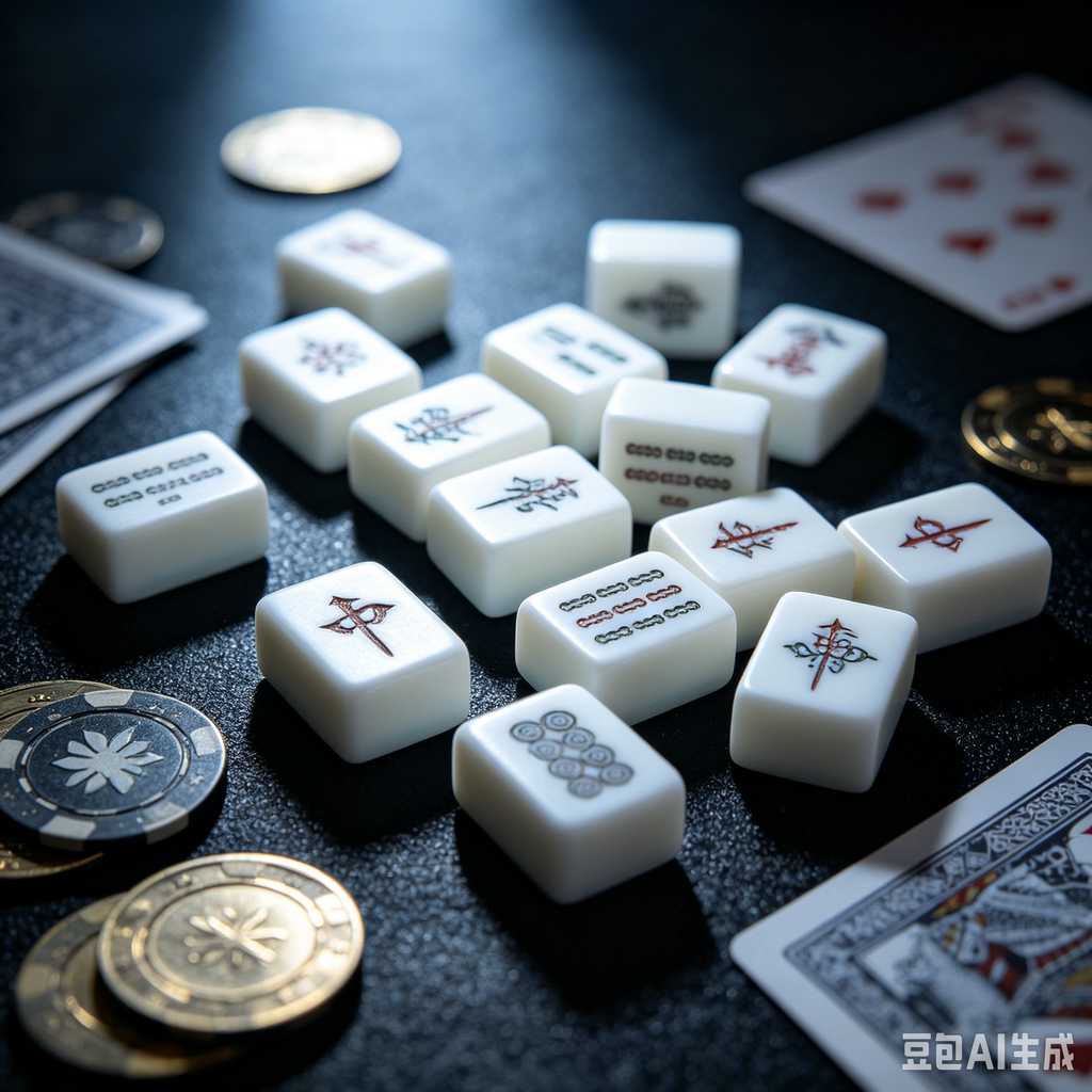 solid wood mahjong tiles