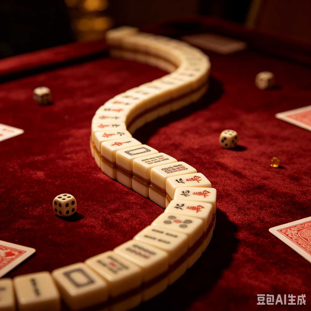mini travel mahjong set lightweight